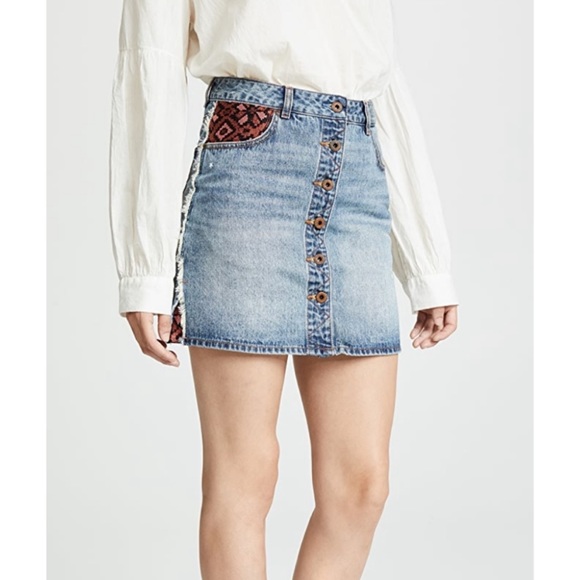 Scotch Soda Spicy Sunday Denim Skirt 